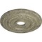 Ekena Millwork Oldham Ceiling Medallion (Canopies up to 8 5/8"), 18"OD x 3 3/8"ID x 7/8"P, Castle Stone Crackle CM18OL1CSC - alternate 2